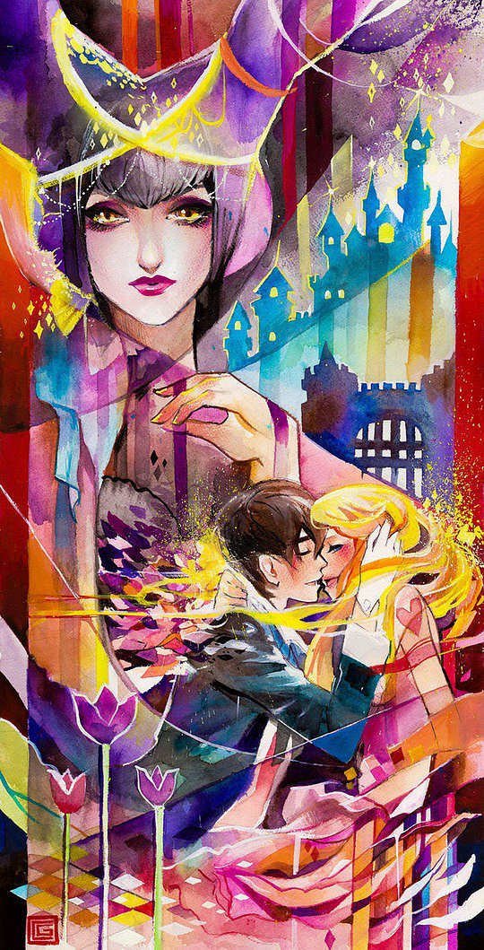 菲律宾Rian Gonzales人物插画