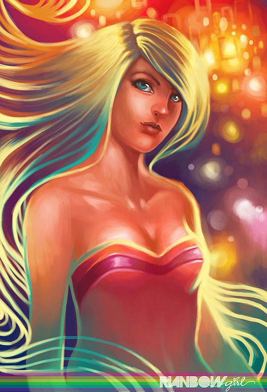 菲律宾Rian Gonzales人物插画