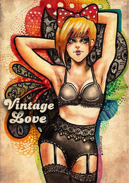 菲律宾Rian Gonzales人物插画