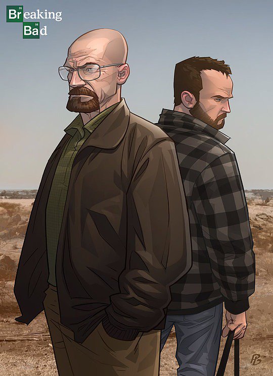 Patrick Brown动漫角色插画