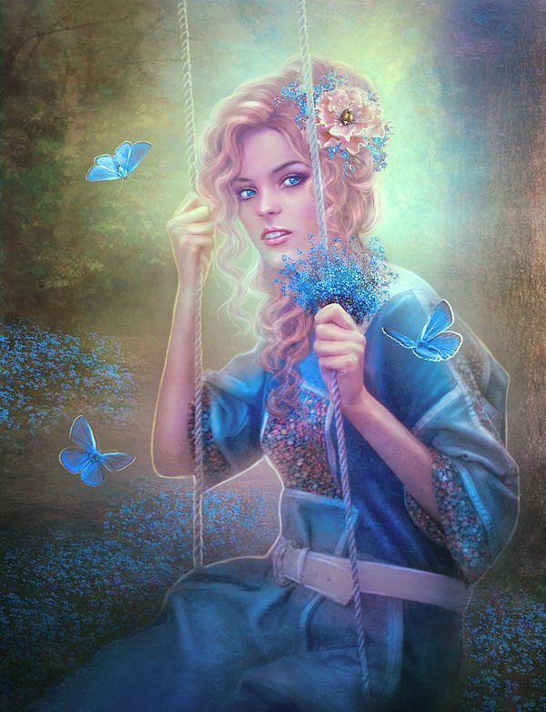 PerlaMarina概念角色插画