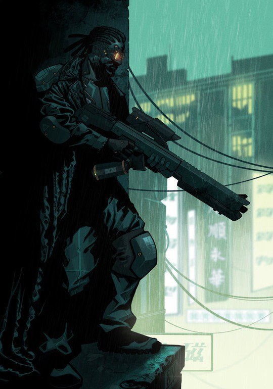 Neeraj Menon动漫角色插画作品