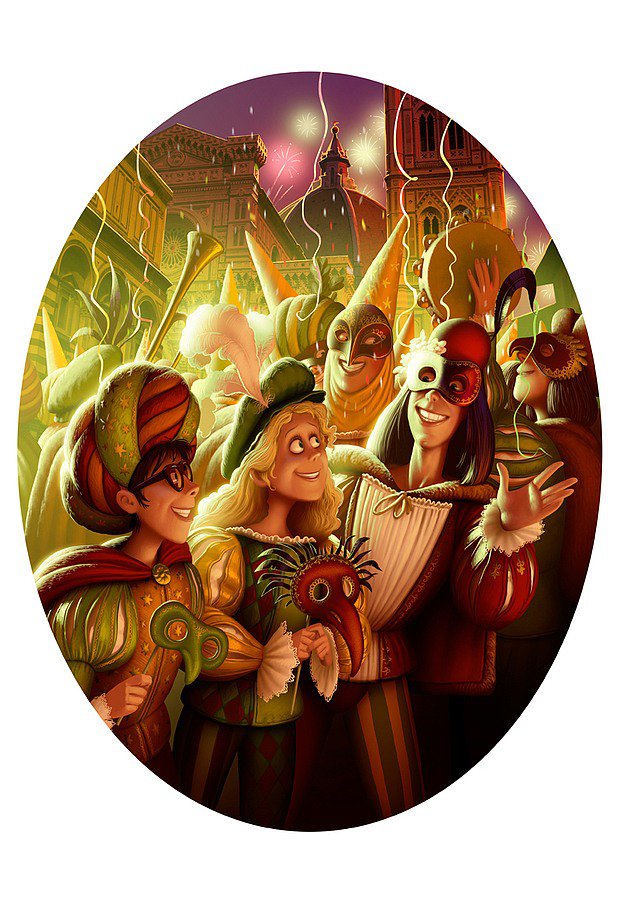 Denis Zilber儿童图书插画