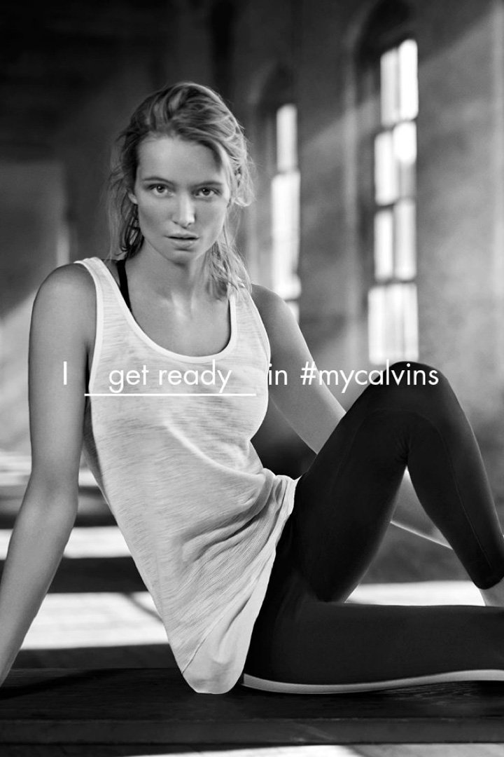 Calvin Klein Performance 2025春夏广告大片