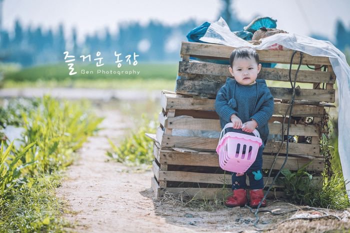 儿童人像摄影童趣乐园 我们的开心农场