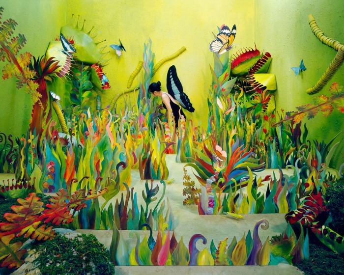 韩国艺术家Lee JeeYoung从不PS 花上数月才拍出一张美如梦境的自拍