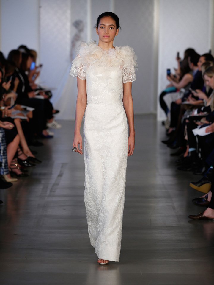 Oscar de la Renta 2025纽约婚纱周婚纱秀