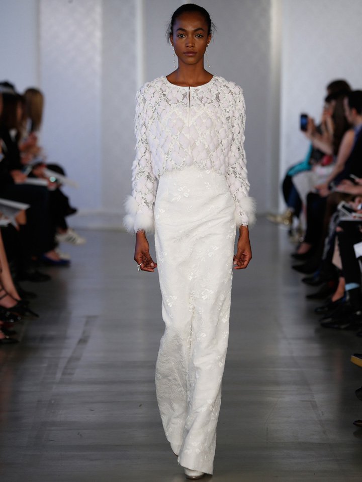 Oscar de la Renta 2025纽约婚纱周婚纱秀