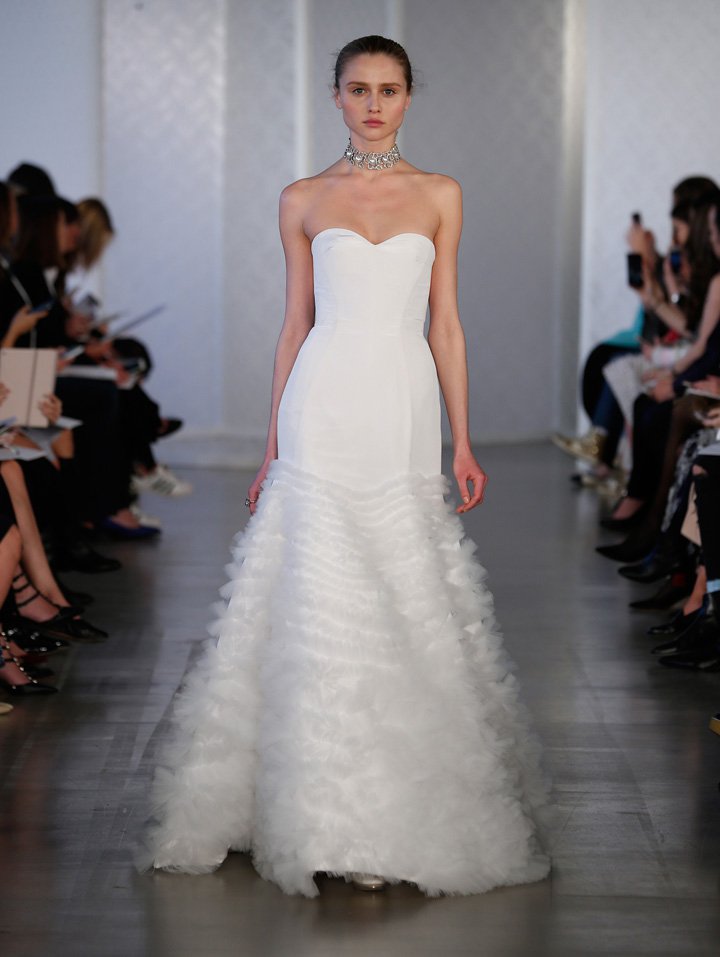 Oscar de la Renta 2025纽约婚纱周婚纱秀