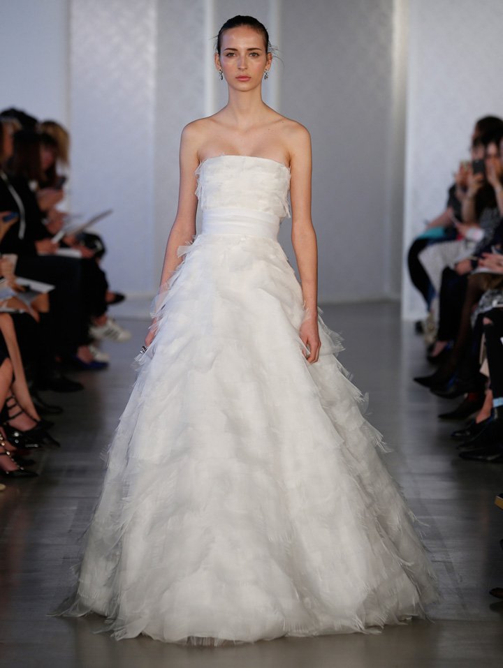 Oscar de la Renta 2025纽约婚纱周婚纱秀