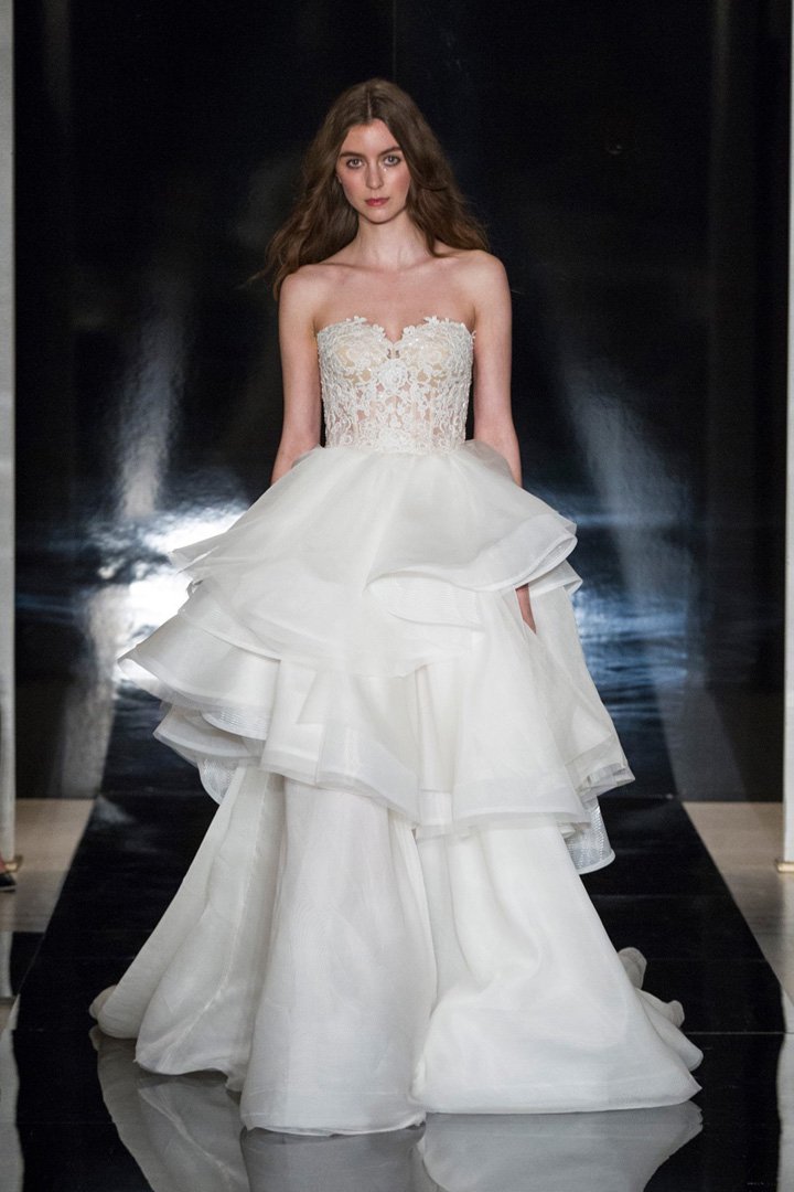 Reem Acra 2025纽约婚纱时装周婚纱秀