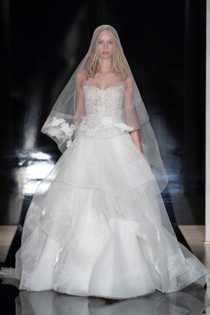 Reem Acra 2025纽约婚纱时装周婚纱秀
