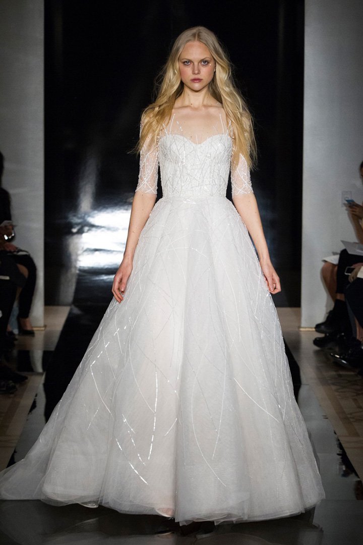 Reem Acra 2025纽约婚纱时装周婚纱秀