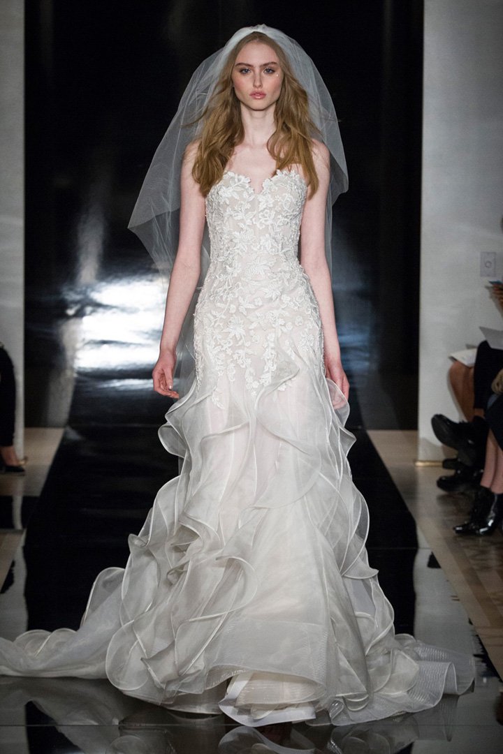 Reem Acra 2025纽约婚纱时装周婚纱秀