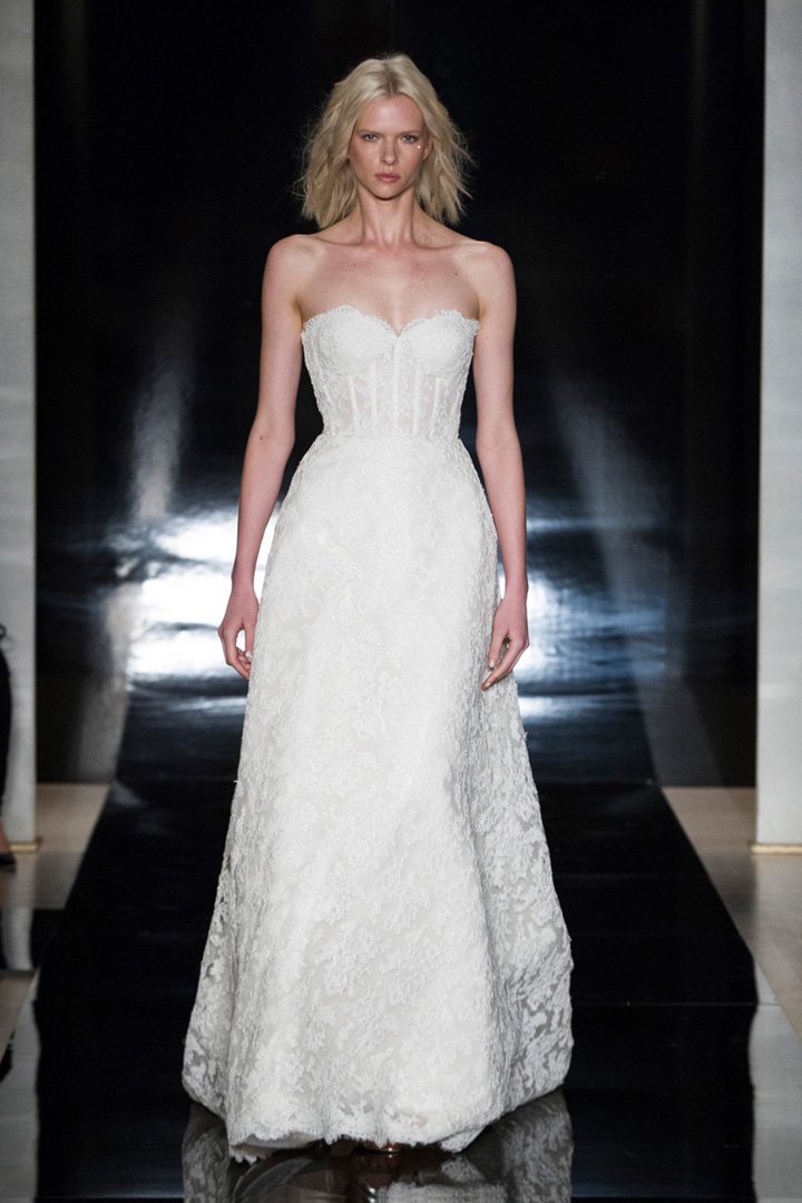 Reem Acra 2025纽约婚纱时装周婚纱秀