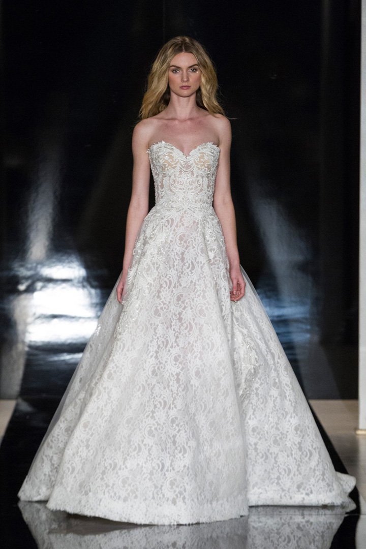 Reem Acra 2025纽约婚纱时装周婚纱秀