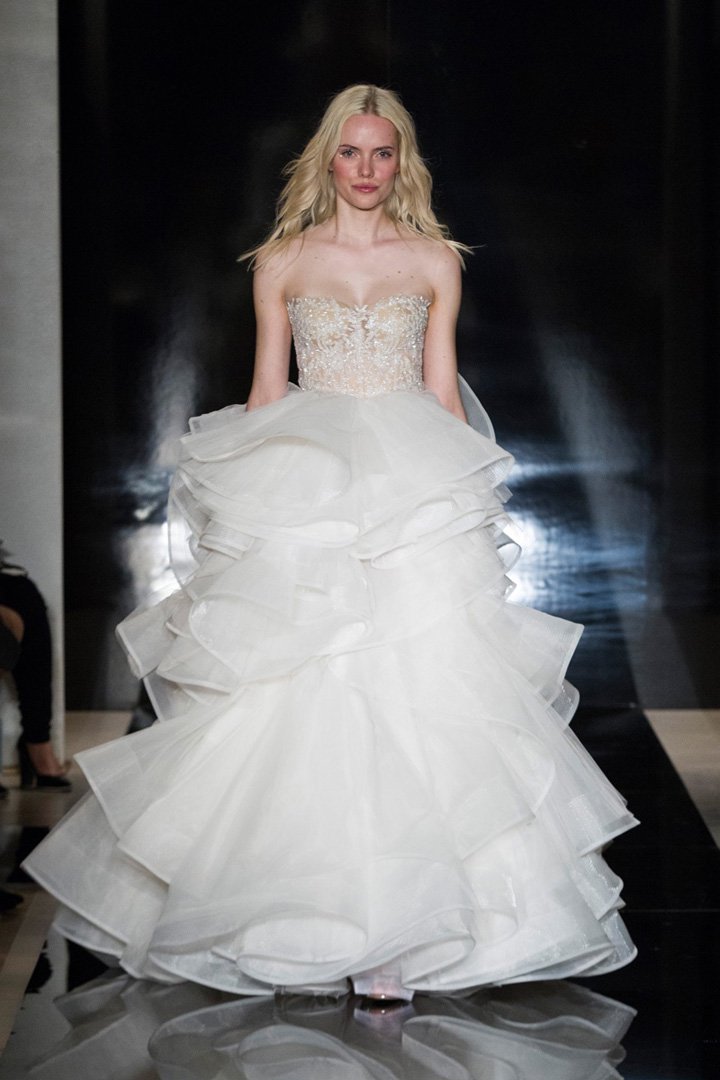 Reem Acra 2025纽约婚纱时装周婚纱秀