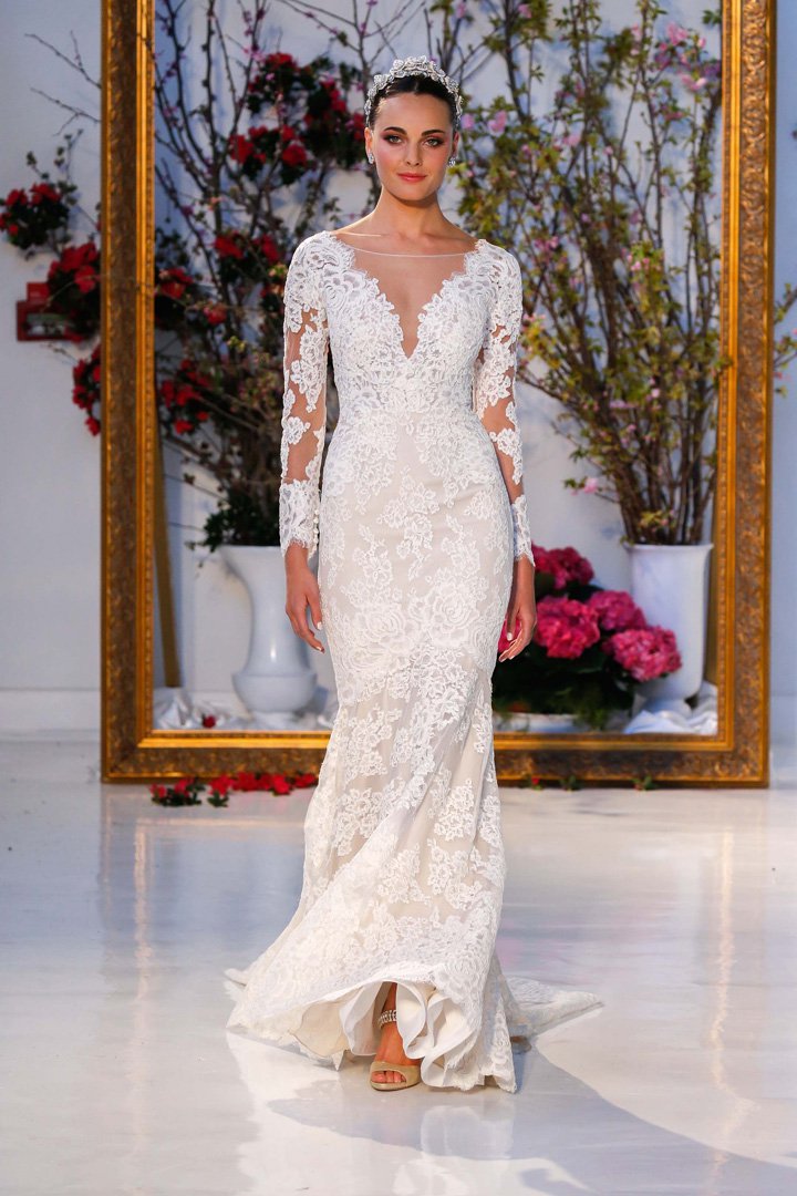 Anne Barge 2025纽约婚纱时装周婚纱秀