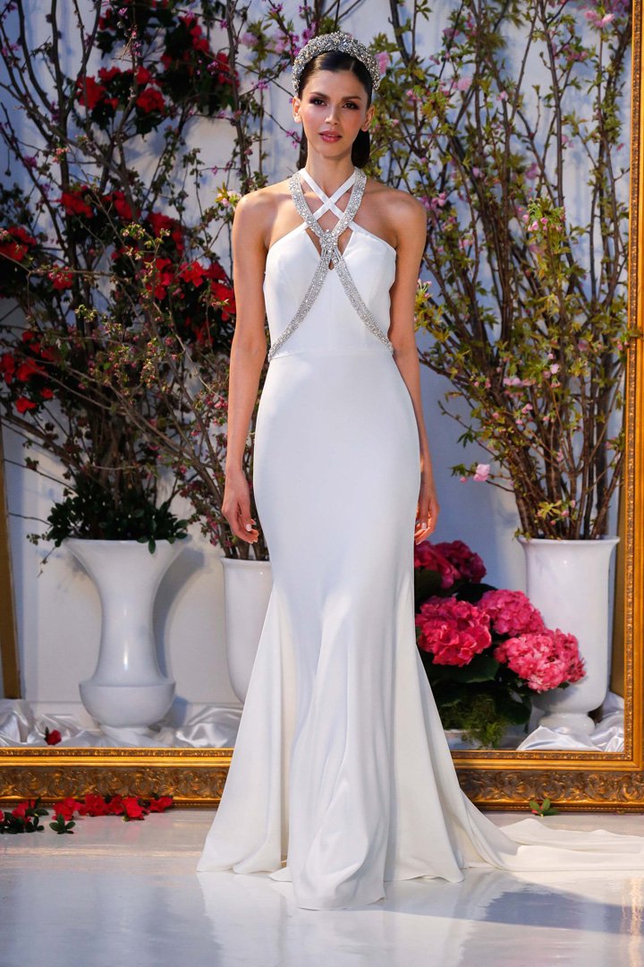 Anne Barge 2025纽约婚纱时装周婚纱秀