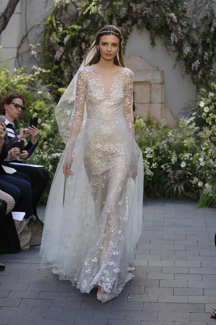 Monique Lhuillier 2025纽约婚纱周婚纱发布会