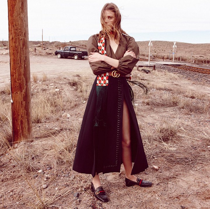 Tess Hellfeuer 演绎《Marie Claire》欧美杂志时尚大片