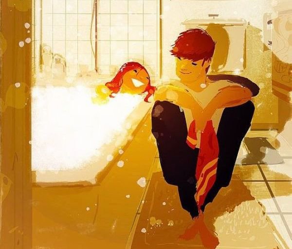 爱情就是让他陪你去看一次病