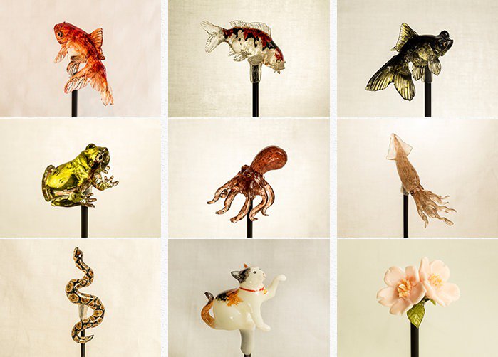 糖果艺术家Shinri Tezuka 仿真动物棒棒糖