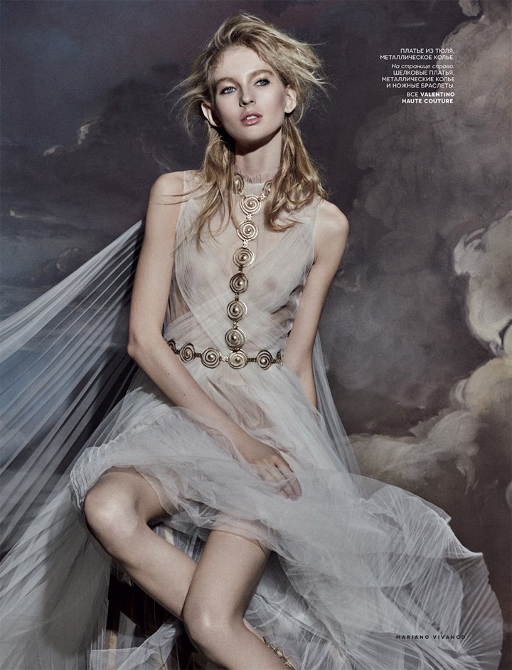 Mariano Vivanco拍摄的《Vogue》时尚杂志摄影大片