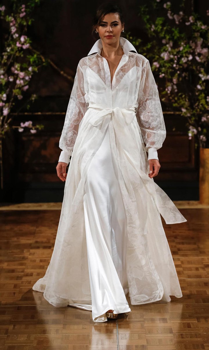 Isabelle Armstrong 2025纽约婚纱周婚纱秀