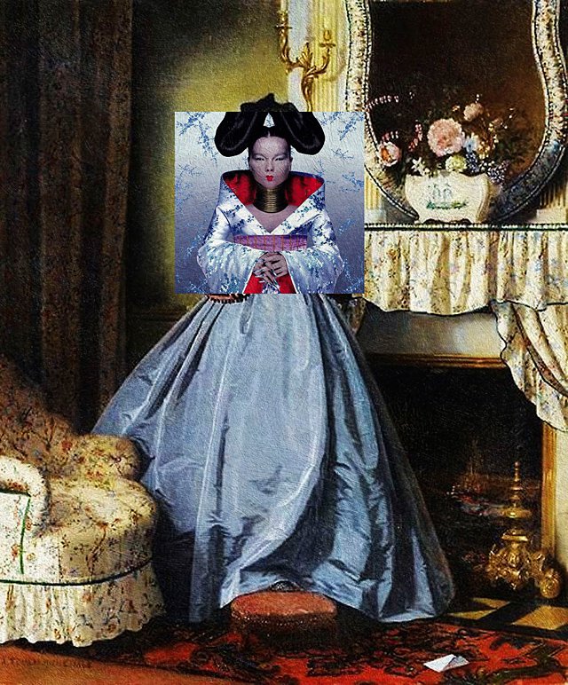 Eisen Bernardo系列作品 当CD封面照遇到了古典名画