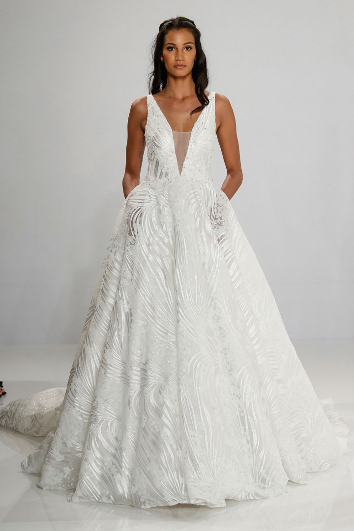Tony Ward for Kleinfeld 2025春夏婚纱秀