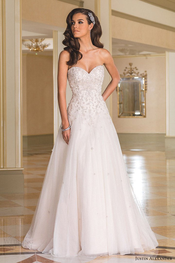 2025流行婚纱图片 看Justin Alexander 2025秋冬婚纱礼服系列