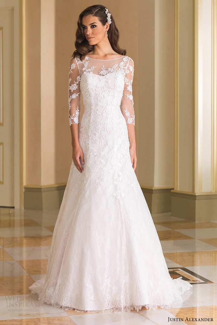 2025流行婚纱图片 看Justin Alexander 2025秋冬婚纱礼服系列