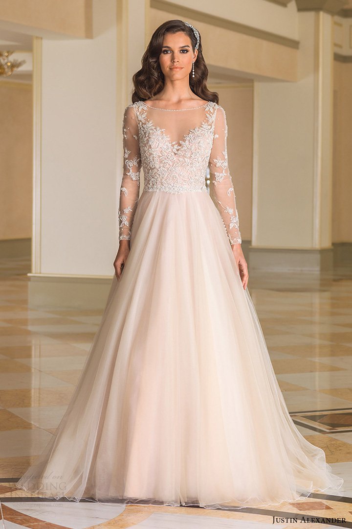 2025流行婚纱图片 看Justin Alexander 2025秋冬婚纱礼服系列