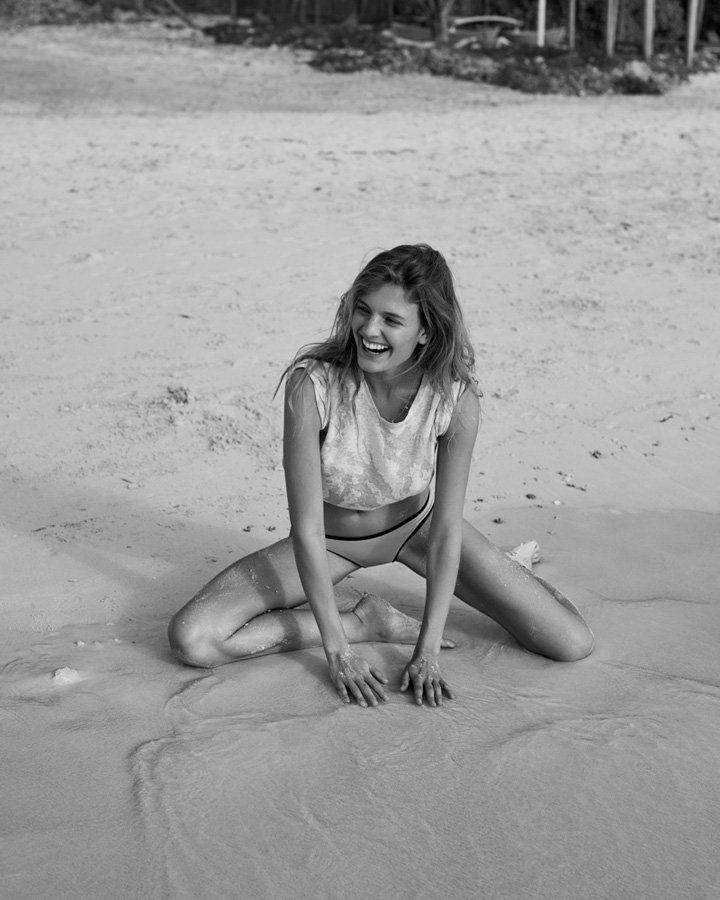 Jablonski 演绎《Glamour》时尚杂志摄影大片