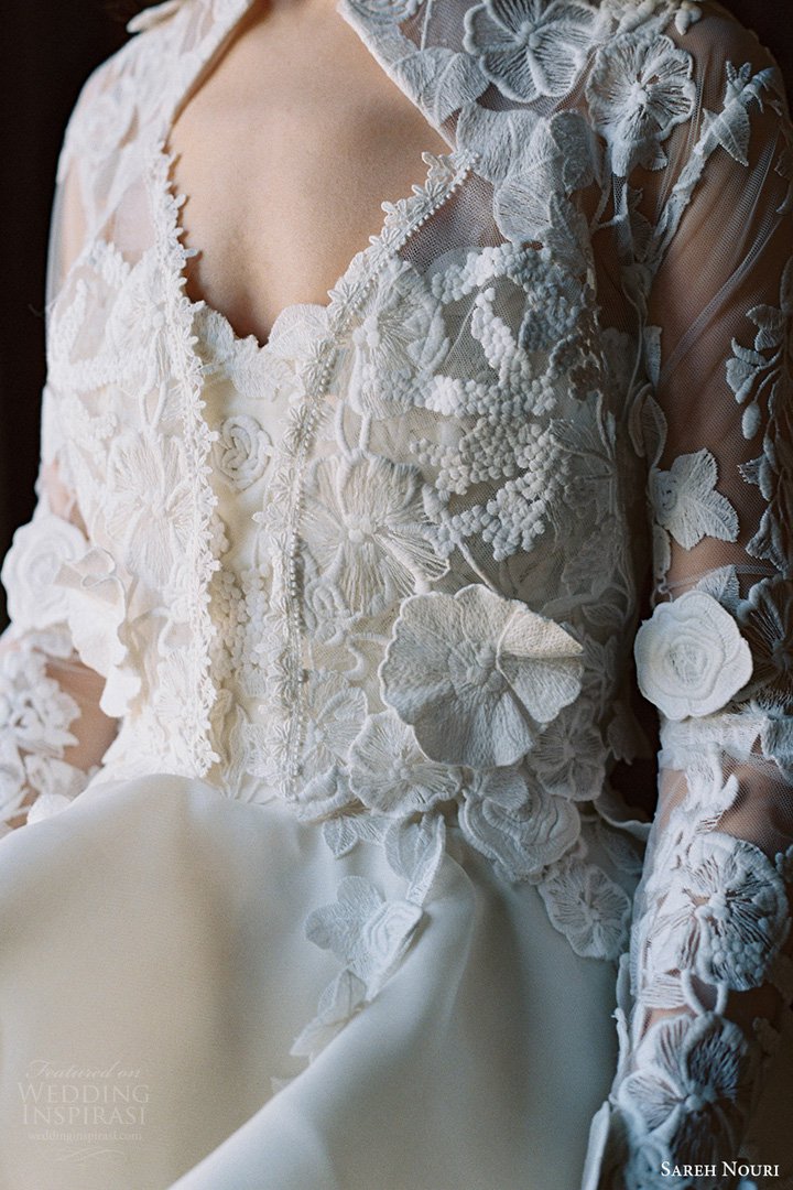 最新婚纱礼服摄影欣赏 Sareh Nouri发布2025婚纱礼服系列