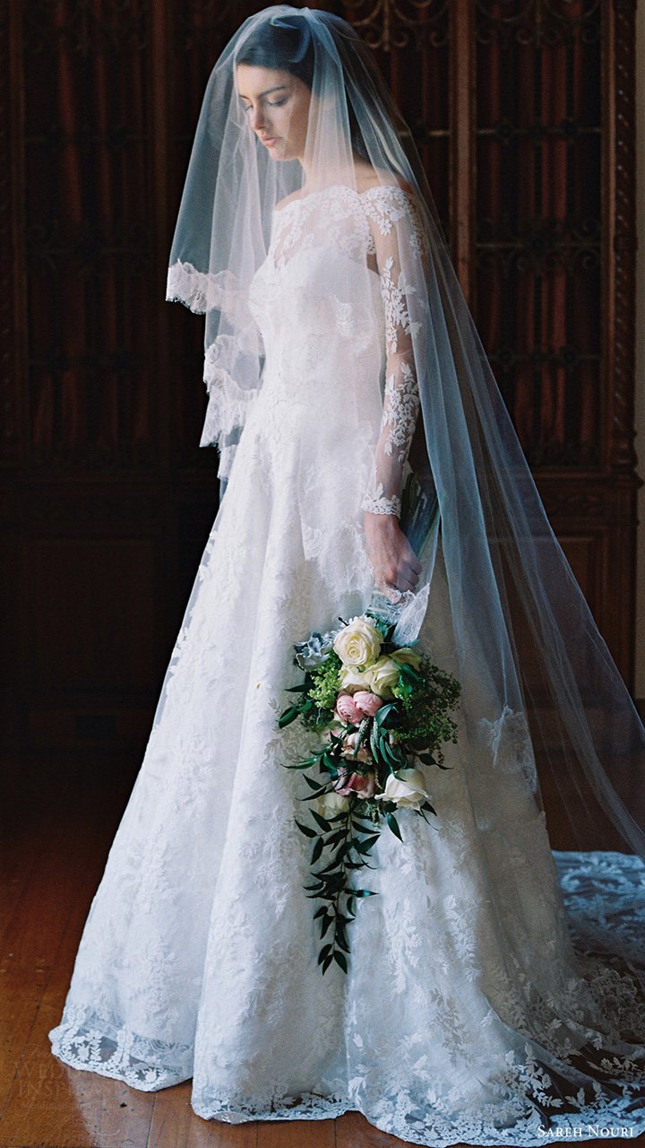 最新婚纱礼服摄影欣赏 Sareh Nouri发布2025婚纱礼服系列
