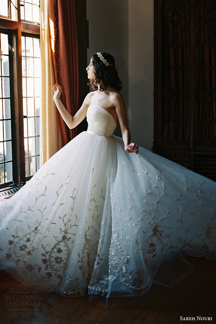 最新婚纱礼服摄影欣赏 Sareh Nouri发布2025婚纱礼服系列