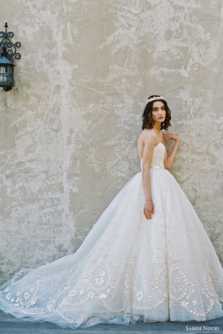 最新婚纱礼服摄影欣赏 Sareh Nouri发布2025婚纱礼服系列