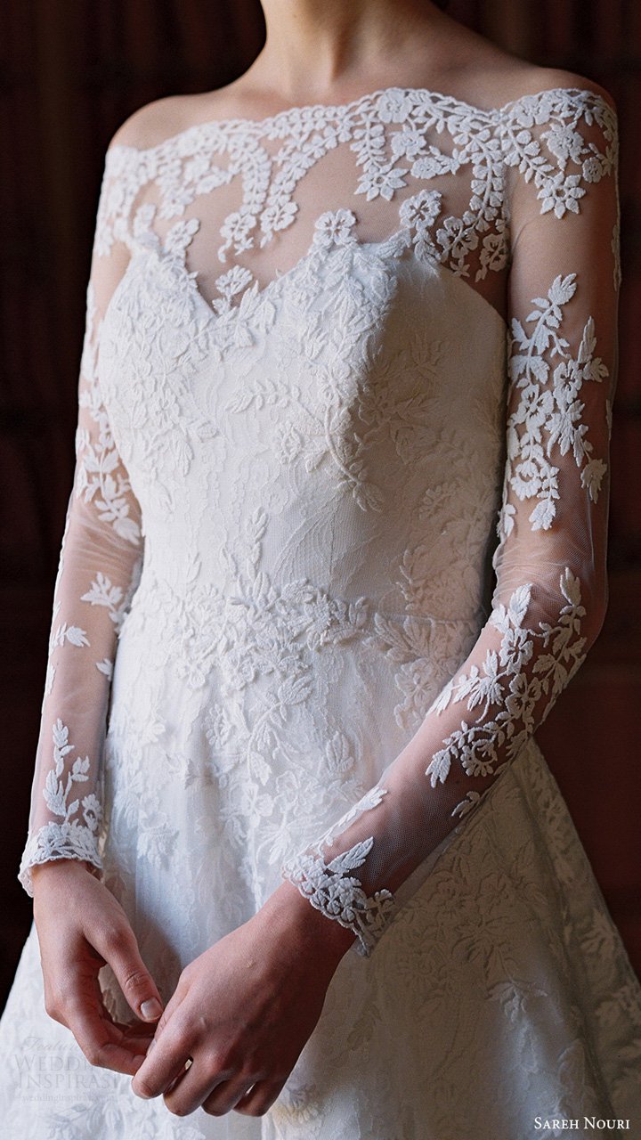 最新婚纱礼服摄影欣赏 Sareh Nouri发布2025婚纱礼服系列