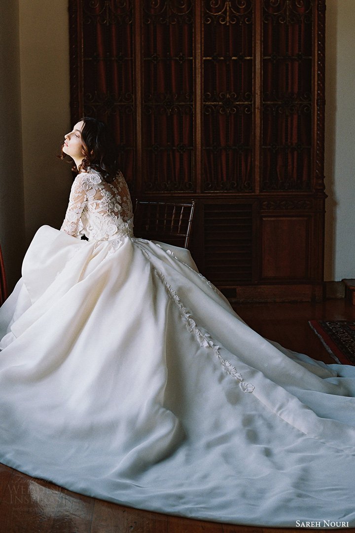 最新婚纱礼服摄影欣赏 Sareh Nouri发布2025婚纱礼服系列