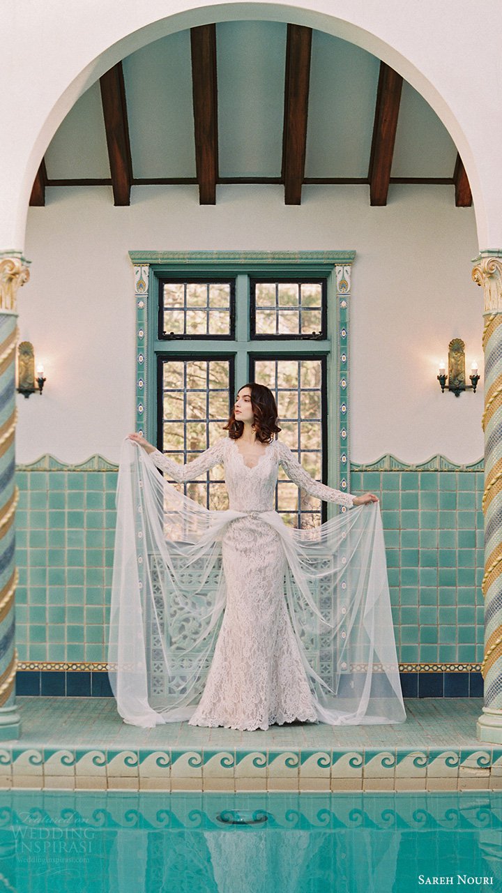 最新婚纱礼服摄影欣赏 Sareh Nouri发布2025婚纱礼服系列