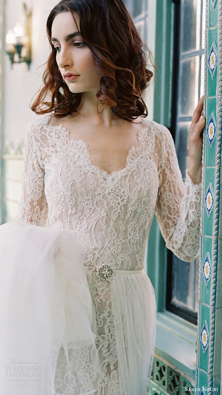 最新婚纱礼服摄影欣赏 Sareh Nouri发布2025婚纱礼服系列