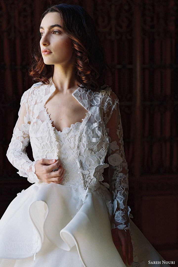 最新婚纱礼服摄影欣赏 Sareh Nouri发布2025婚纱礼服系列