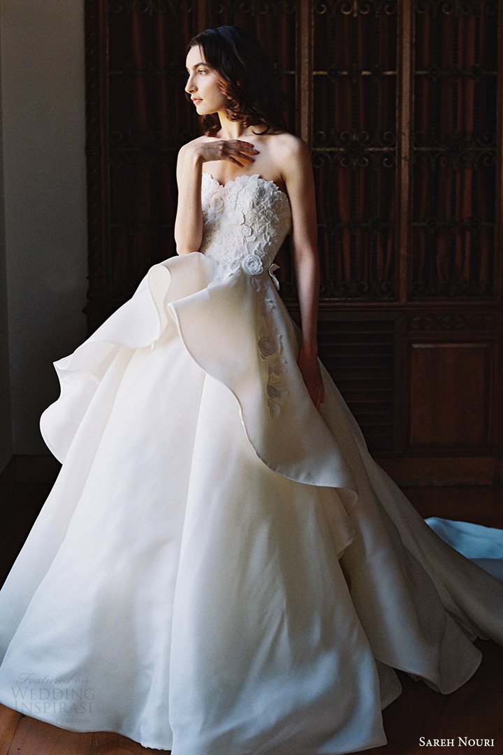 最新婚纱礼服摄影欣赏 Sareh Nouri发布2025婚纱礼服系列