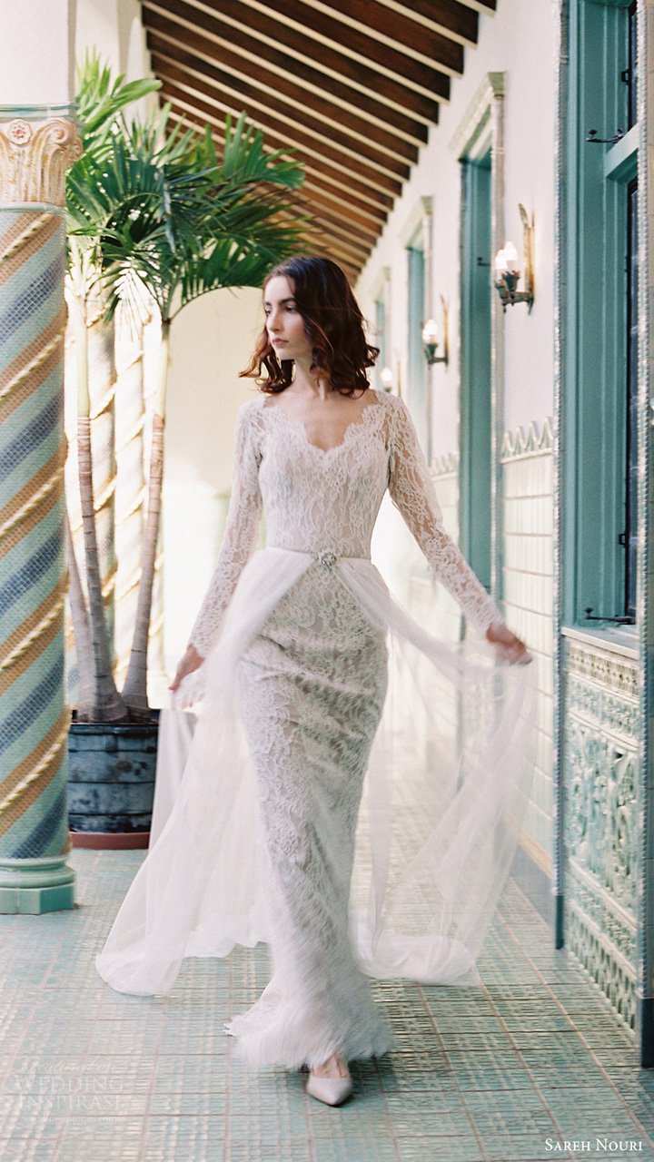 最新婚纱礼服摄影欣赏 Sareh Nouri发布2025婚纱礼服系列
