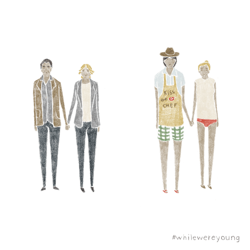 插画艺术家Thoka Maer 让世界温柔地动了起来的gif作品