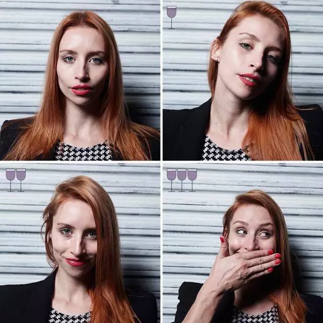 三杯酒下肚后,你和你的世界都变了!巴西摄影师Marcos Alberti发起了名为(3 Glasses)的项目