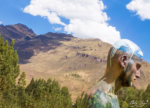 Orly Snir 创作人体彩绘摄影作品