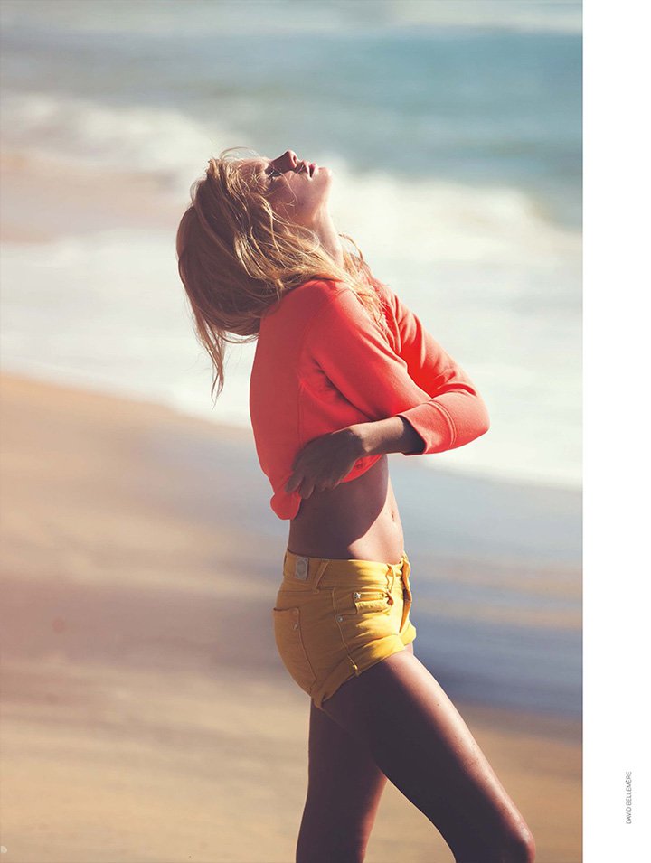 超模Marloes Horst演绎时尚杂志《Marie Claire》摄影大片